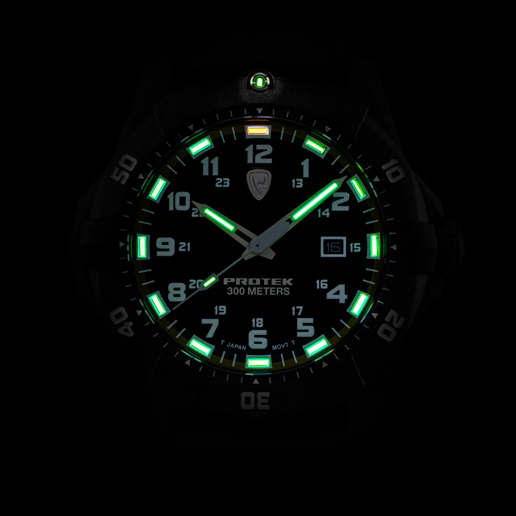 Carbon Composite Dive Series 1005G Svart Grön Med Grönt Armband SVART GRÖN MED GRÖNT ARMBAND / 1 ST