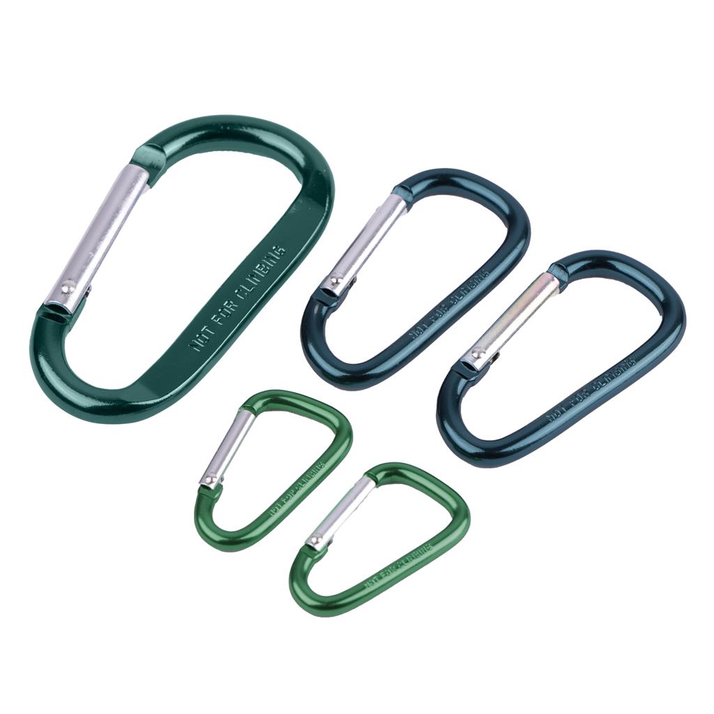 Multipack Karbinhakar blandade storlekar 5 st ONE SIZE