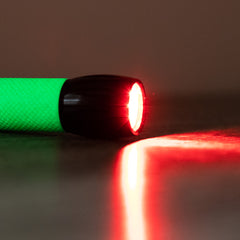 RedSight, Nattficklampa, självlysande, röd LED EN STL