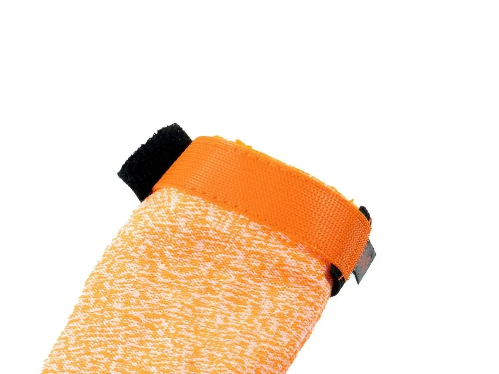 Protector bootie high SVART/ORANGE / 4-PACK / XS