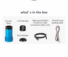 GPM462M Monokamera och Autoguider USB2.0 1 ST