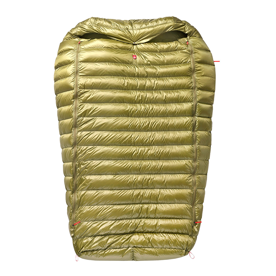 Quest 4Two Sleeping Bag (+5) OLIVE / ONE SIZE