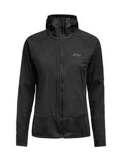 Padje Windbreaker Womens Hoodie BLACK / XS
