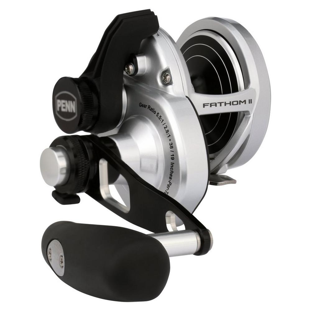 Fathom II 15XN LD2 SILVER / 15 HÖGERVEVAD 2-VÄXLAD