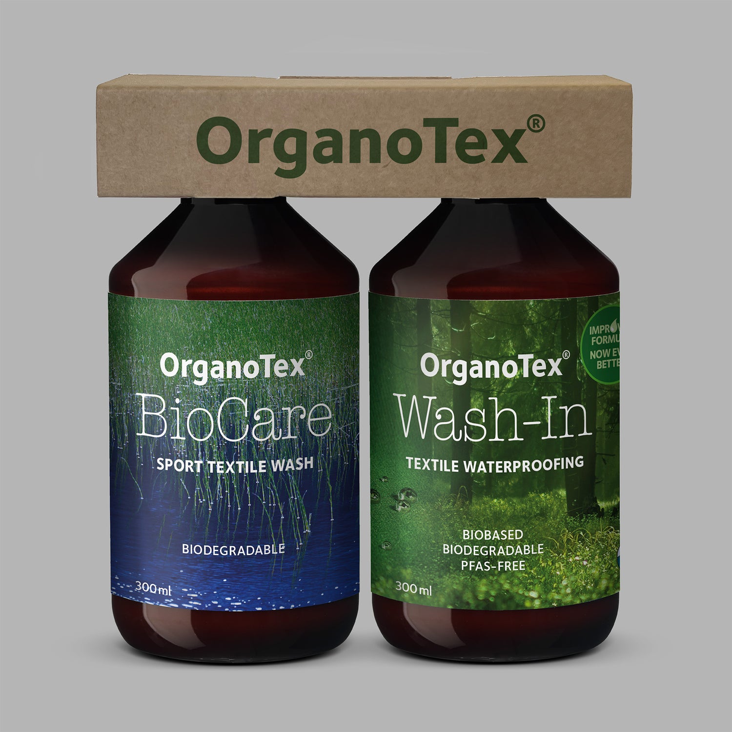 OrganoTex Paket med tvättmedel och impregnering 500 ml ONE SIZE