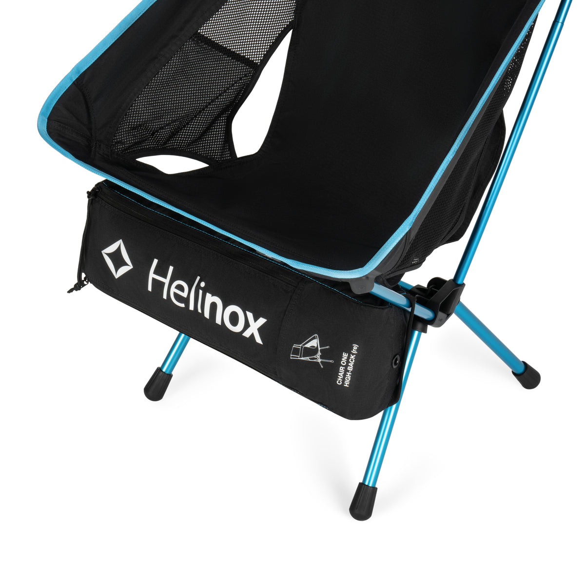 Chair One Highback (re) BLACK CYANBLUE / ONE SIZE