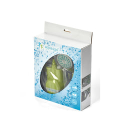 Campingdusch, uppladdningsbar, 3,7 V 2200 mAh GRÖN / EN STL