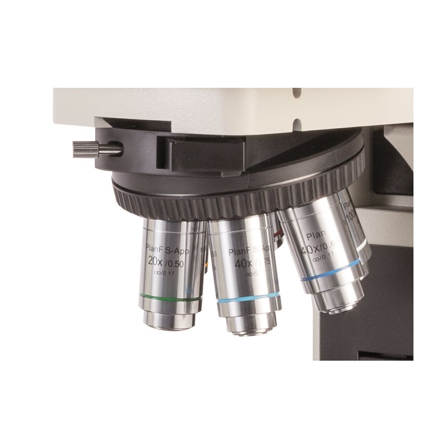 Delphi-X Observer Mikroskop, HAL, Trino, Met. PH, 40, 100, 200, 400 Och 1000x EN STL