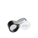Aplanatisk botaniklupp med dubblett-system, 18 mm, 15x EN STL