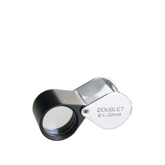 Aplanatisk botaniklupp med dubblett-system, 18 mm, 15x EN STL