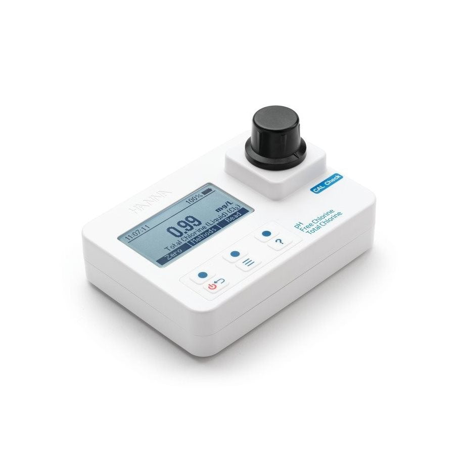 Fotometer HI-97710 Klor Fritt/Totalt och pH EN STL