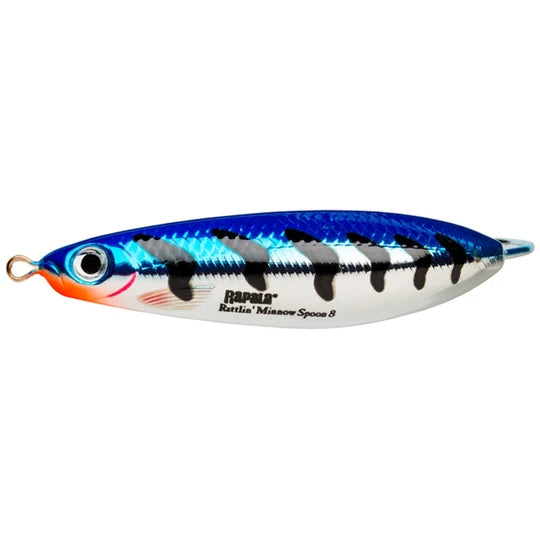 Minnow Spoon Rattlin 8 cm, Vasskyddat bete