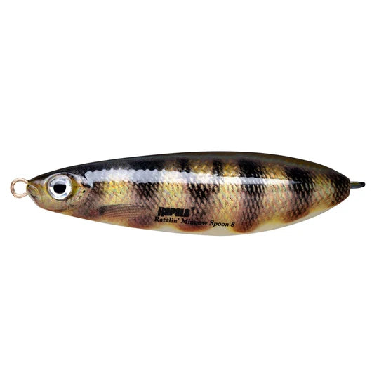 Minnow Spoon Rattlin 8 cm, Vasskyddat bete