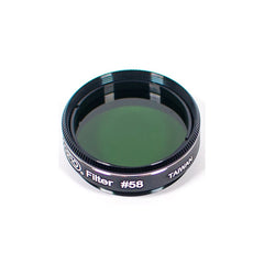 Färgfilter 1,25" MÖRKGRÖN #58 - MIN. ÖPPNING 120 MM
