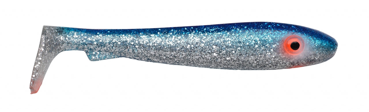 McRubber 21cm 2-pack BLUE SILVER GLITTER / 21CM / 88G