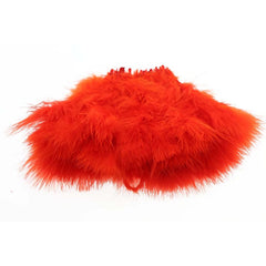Marabou Plumes FLUO FIRE ORANGE / EN STL