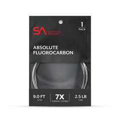 Absolute Flourocarbon Leader 12 fot STORLEK 0,33 MM & LÄNGD 3,66 M (12')