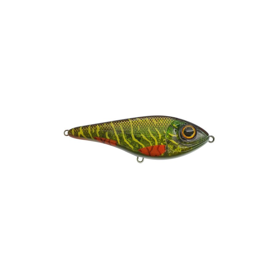 Buster Swim Slow Sink 13 cm GREEN MOTOROIL PIKE UV / 13 CM 65 GRAM