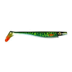 Pig Shad Junior 20 cm 50 g 1 styck GREEN MOTOROIL PIKE UV / 20 CM / 50 GRAM