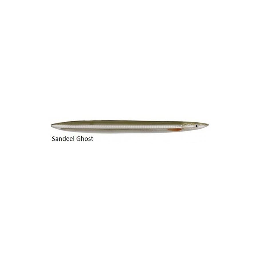 Line Thru Sandeel 11 cm Skeddrag RED BLACK POUT / 11 CM / 15 GRAM