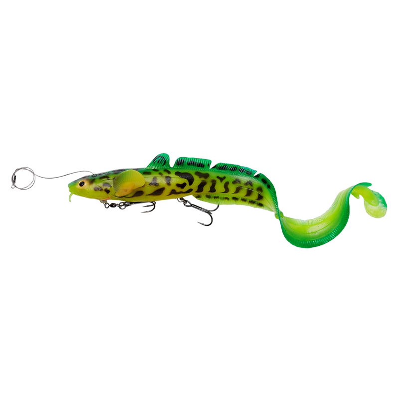3D Line Thru Burbot 36 cm 216 Gram Gummibete FIRETIGER / 36 CM / 210 GRAM