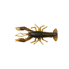 Ned Craw Floating 4 Stycken Gummibeten BLACK AND RED / 6,5 CM & 2,5 G