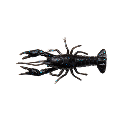 Ned Craw Floating 4 Stycken Gummibeten BLACK/BLUE / 6,5 CM & 2,5 G