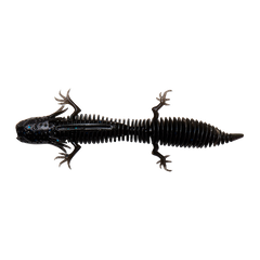 Ned Salamander Floating 5 Stycken Gummibeten BLACK/BLUE / 7,5 CM & 3 G
