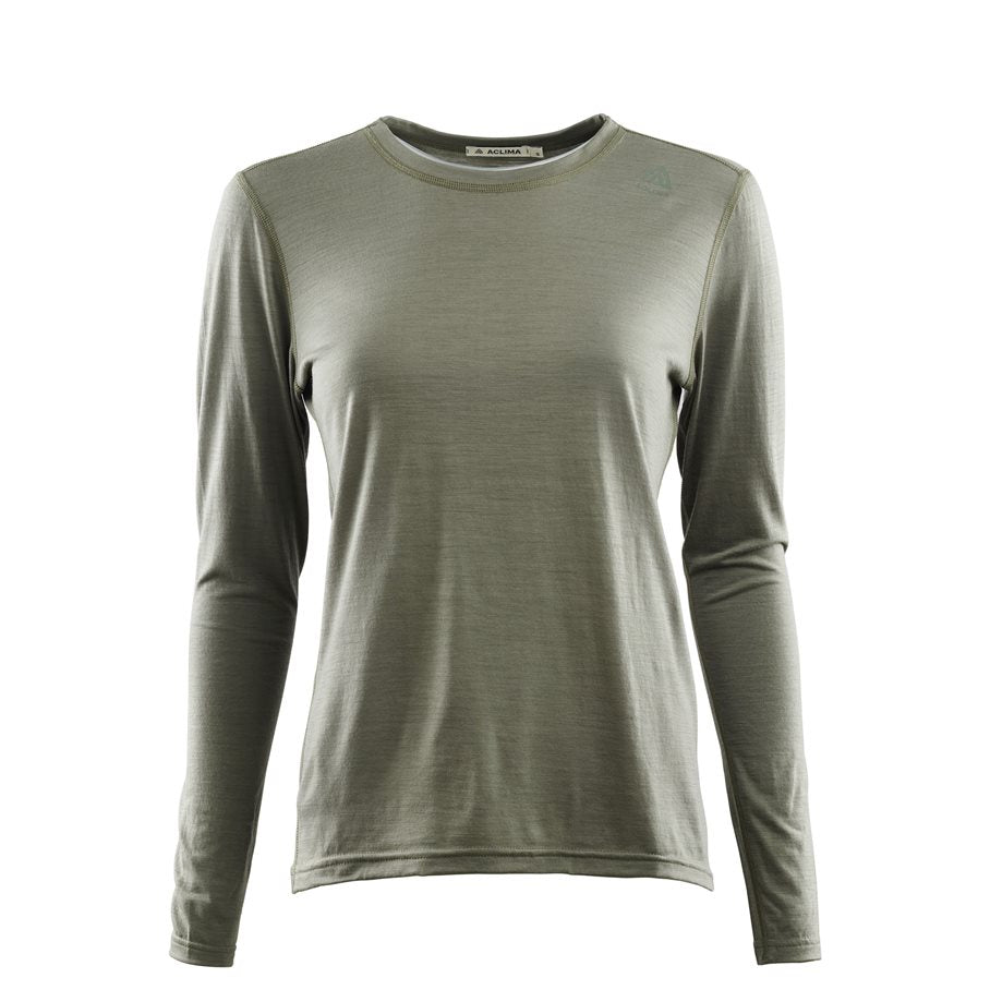 LightWool 140 Undershirt LS Women RANGER GREEN / L