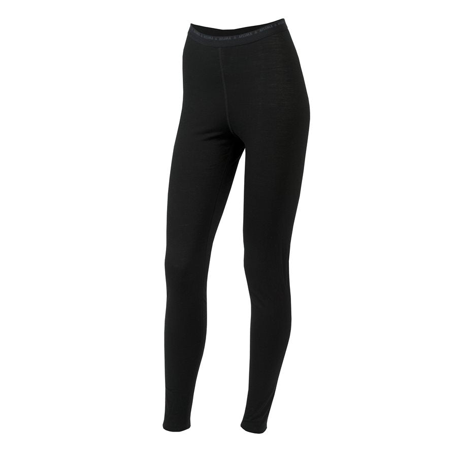 LightWool 140 Longs Woman JET BLACK / S