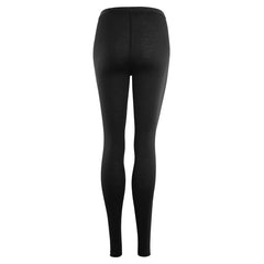 LightWool 140 Longs Woman JET BLACK / S