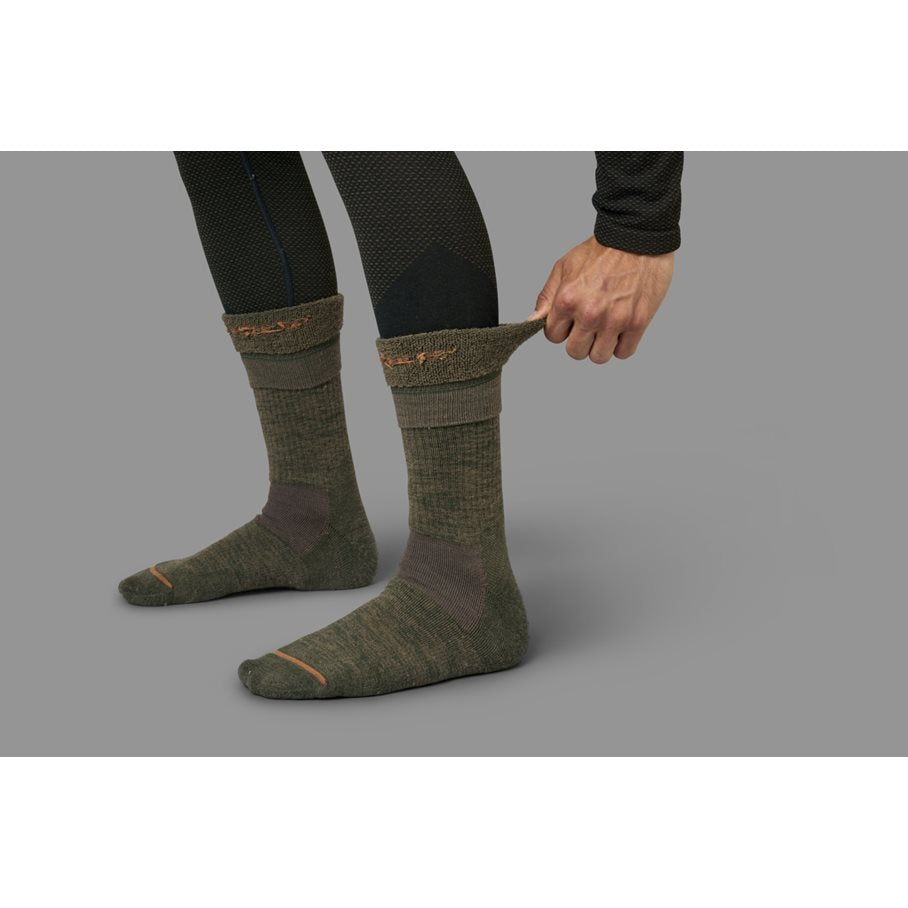 Pro Hunter 2.0 short socka WILLOW GREEN/SHADOW BROWN / XL