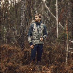 Makke Pro Mens Jacket FOREST GREEN/CHARCOAL / M
