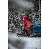 Jämtland Pixel Jacka RÖD/SVART / 4XL