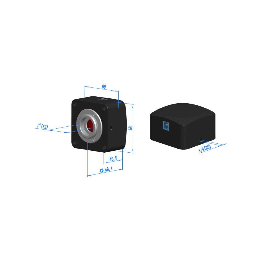 6,0 MP MG3 CMOS CCD Mikroskopkamera MONOKROM
