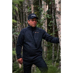 Hotagen Ulltröja Windstopper GRÅBLÅ / 3XL