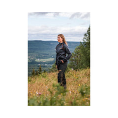 Trekkingbyxa Dam SVART / 42