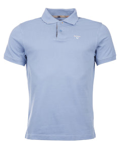 Tartan Pique Polo Men SKY MARL / L