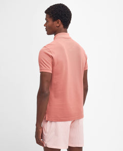 Tartan Pique Polo Men PINK CLAY / L