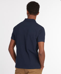 Tartan Pique Polo Men NEW NAVY / XXXL