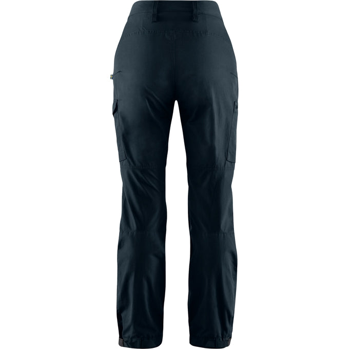 Kaipak Womens Trousers Curved DARK NAVY / 38