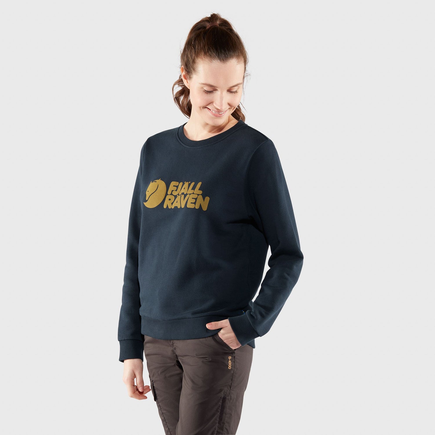 Logo Womens Sweater DARK NAVY / S