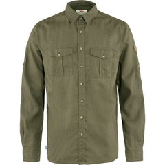 Övik Travel Shirt LS Men GREEN / XL