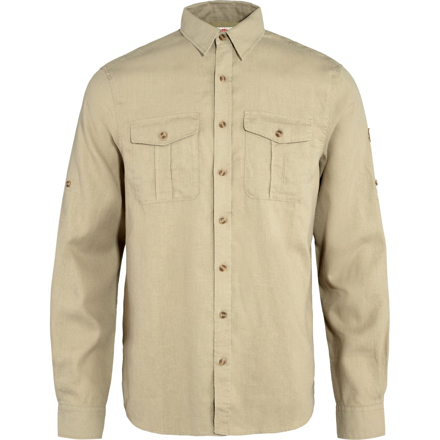 Övik Travel Shirt LS Men SAND STONE / S
