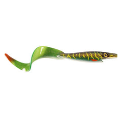 Giant Pig Tail GREEN MOTOROIL PIKE UV / LÄNGD 400 MM & VIKT 130 G
