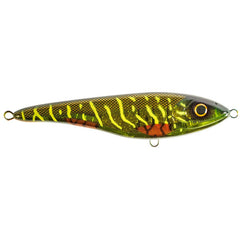 Big Bandit Slow Sink Jerkbete GREEN MOTOROIL PIKE / LÄNGD 195 MM & VIKT 98 G