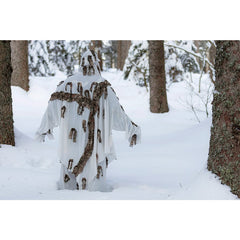 Snow-Hoodie Reversibel Camo VIT / EN STL