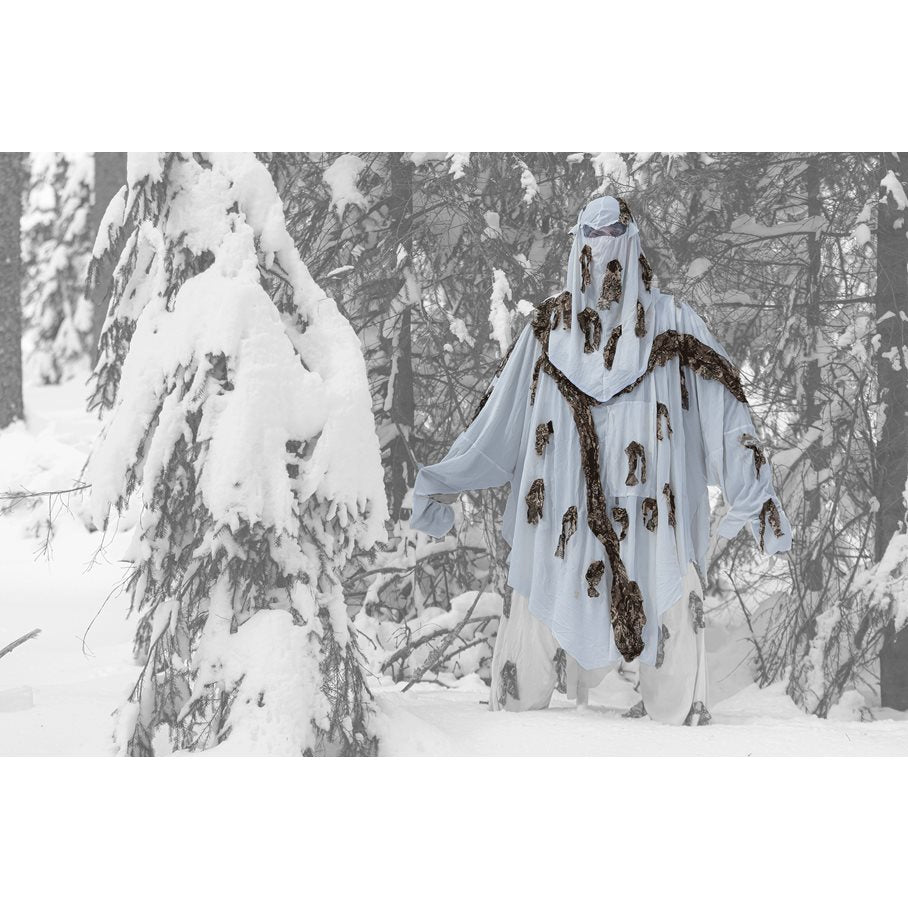 Snow-Hoodie Reversibel Camo VIT / EN STL