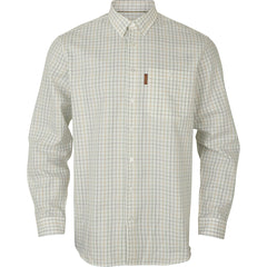 Allerston L/S skjorta EMERALD GREEN/WHITE / 3XL