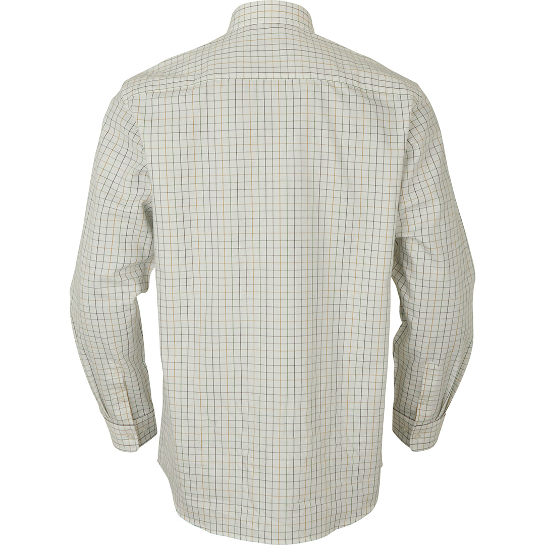Allerston L/S skjorta EMERALD GREEN/WHITE / 3XL